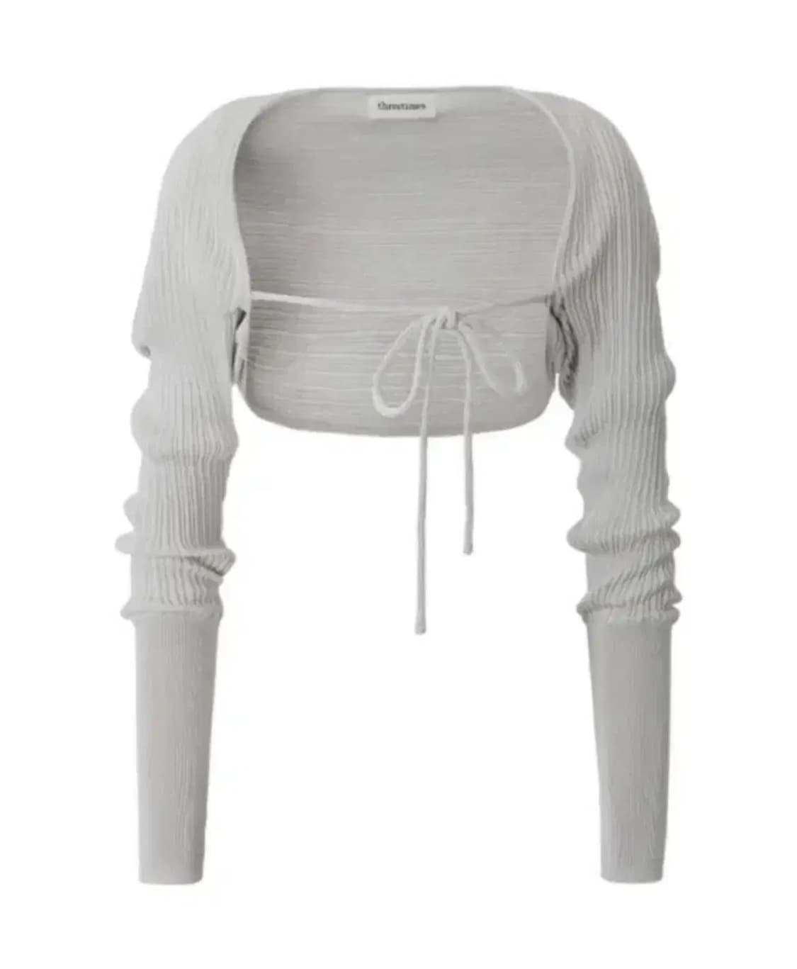 쓰리타임즈 릿 볼레로 라이트 그레이 상품이미지1