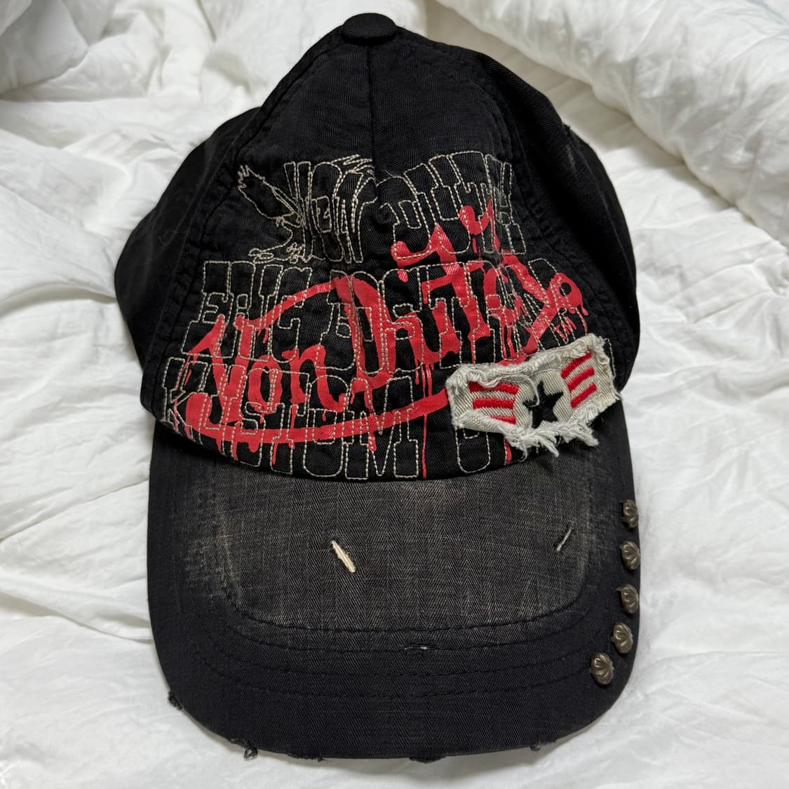 본더치 y2k 펑크 볼캡 모자 상품이미지2