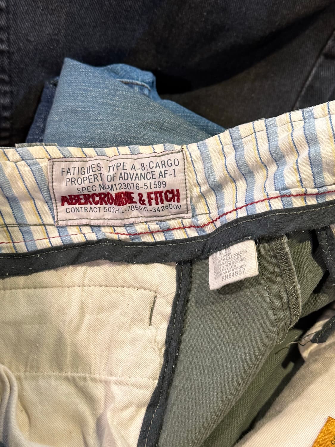 아베크롬비 카고팬츠 상품이미지10