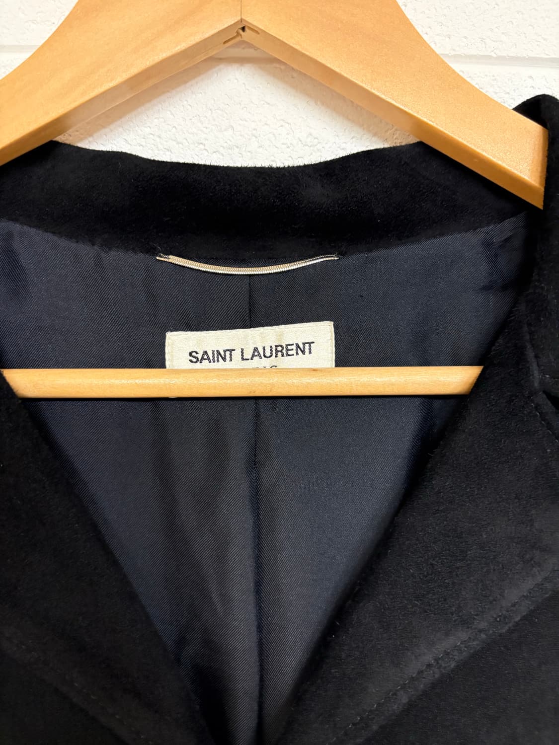 생로랑 13시즌 프린지 레더 자켓 상품이미지4