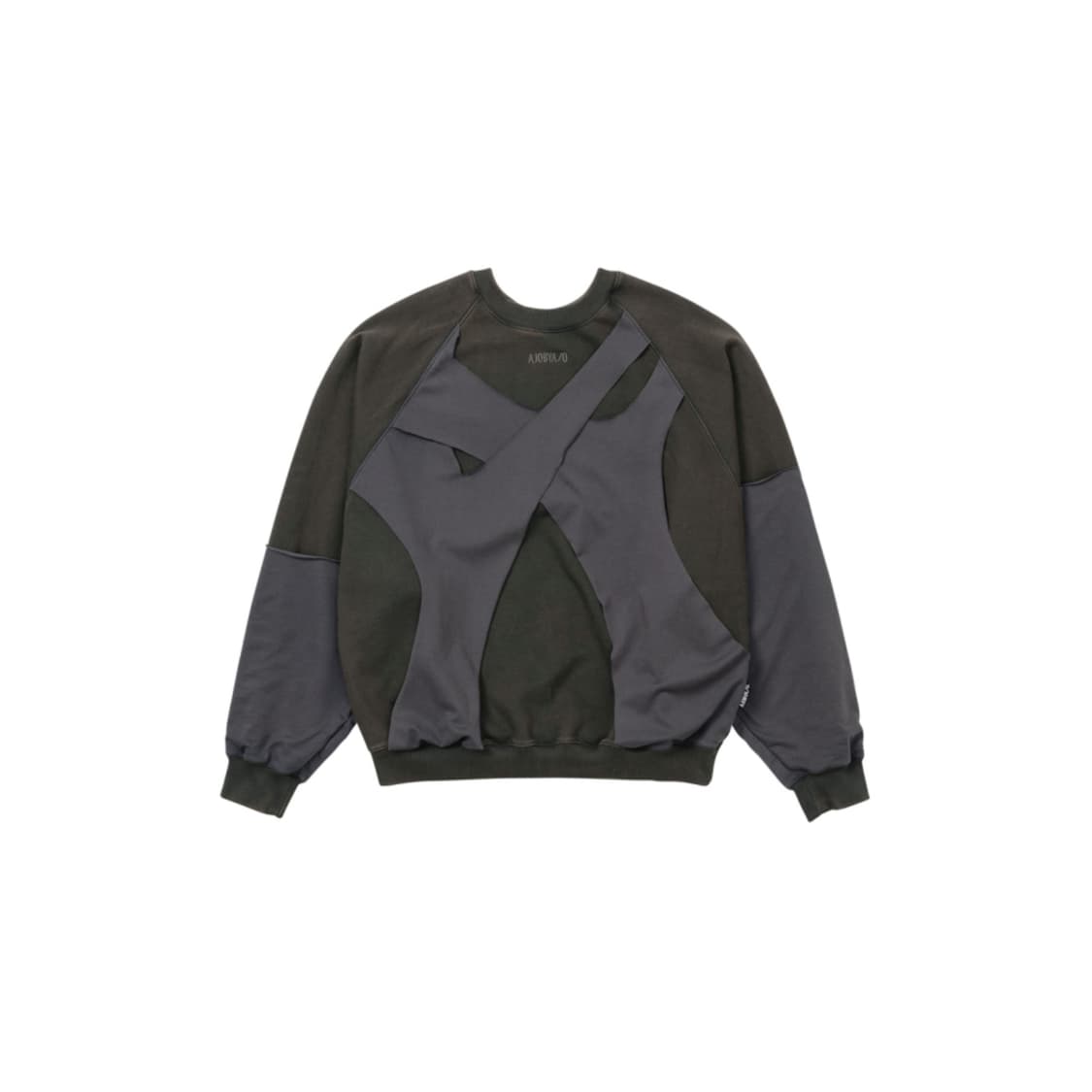 24F/W Paneled Washed Sweatshirt 상품이미지1