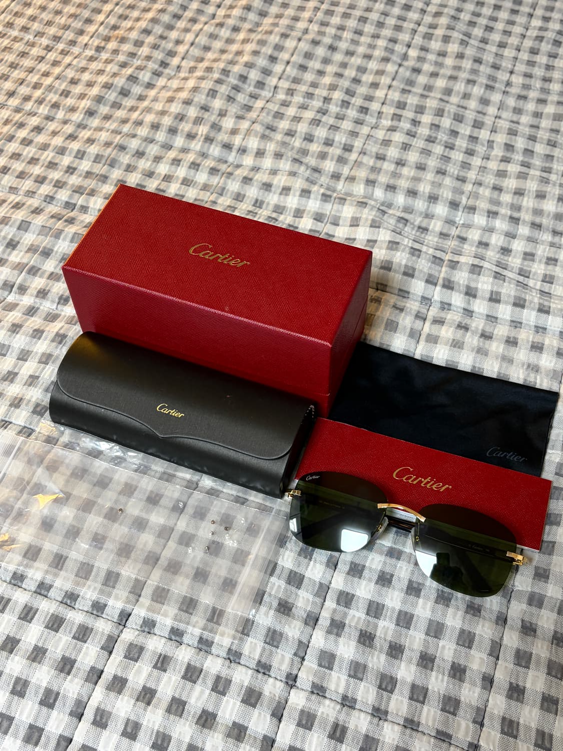 (OS) Cartier 까르띠에 무테 안경 선글라스 상품이미지3