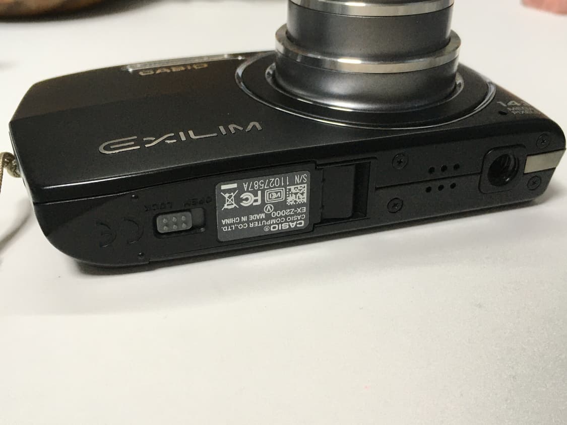 CASIO EXILIM Z2000 카시오 엑슬림 Z2000 블랙 디카 상품이미지6