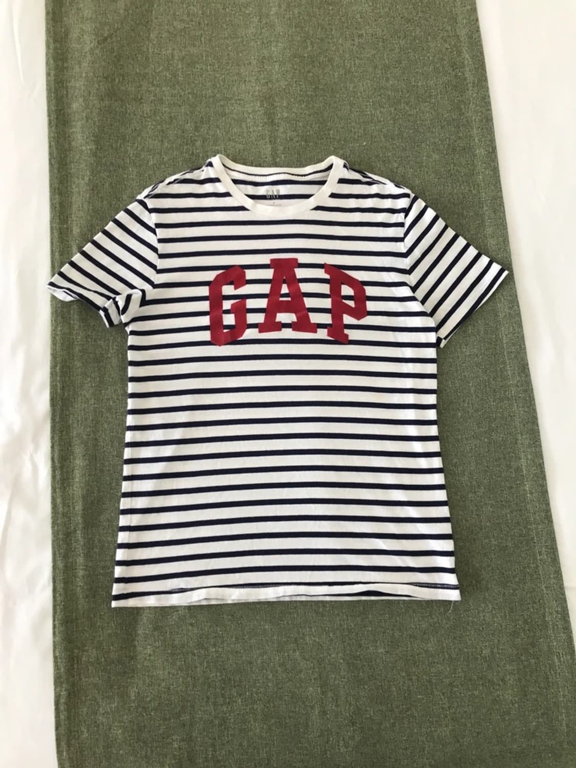 Gap Stripe Big Logo Tee 상품이미지3