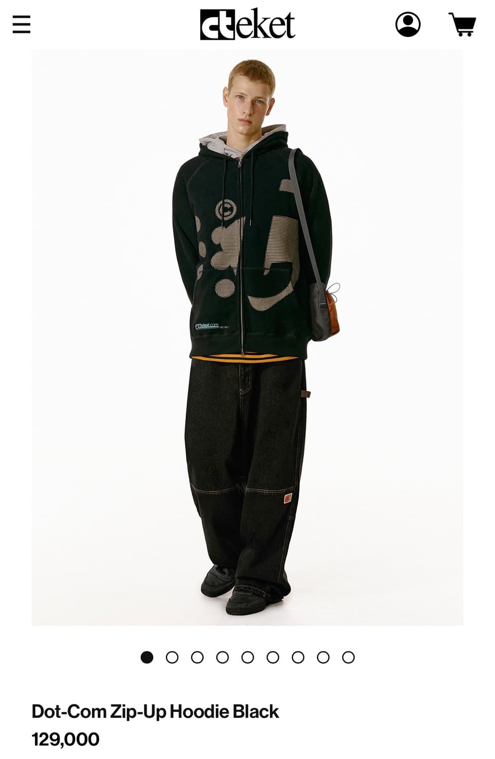 Teket Dot-com Zip-up Hoodie  상품이미지6