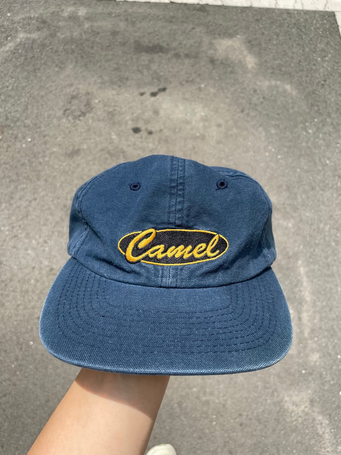 빈티지 카멜캡 camel cap 상품이미지3
