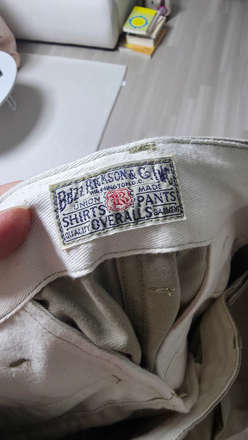 버즈릭슨 오리지널스펙 치노 33사이즈 판매합니다 상품이미지6