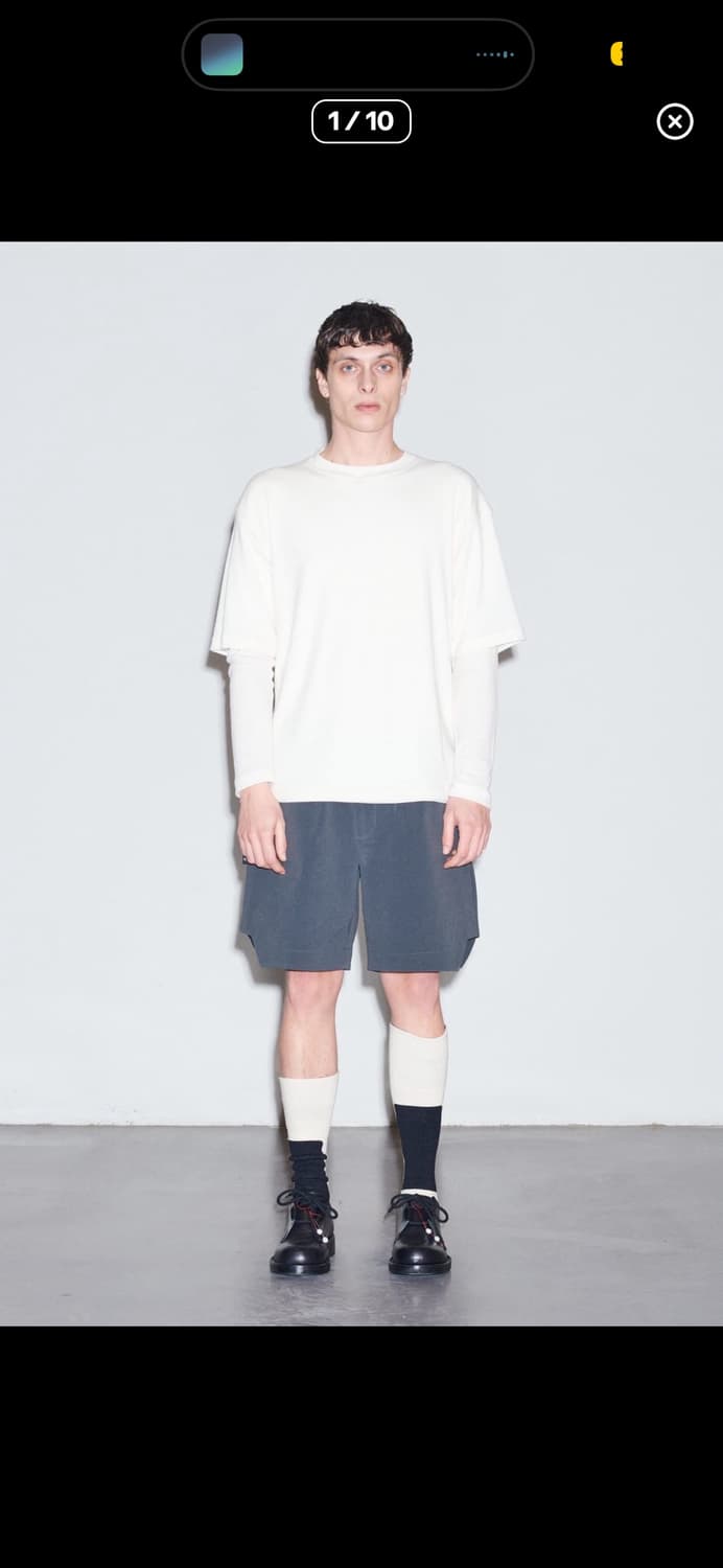 Gr10k Transcript Double Wool T-Shirts 상품이미지1