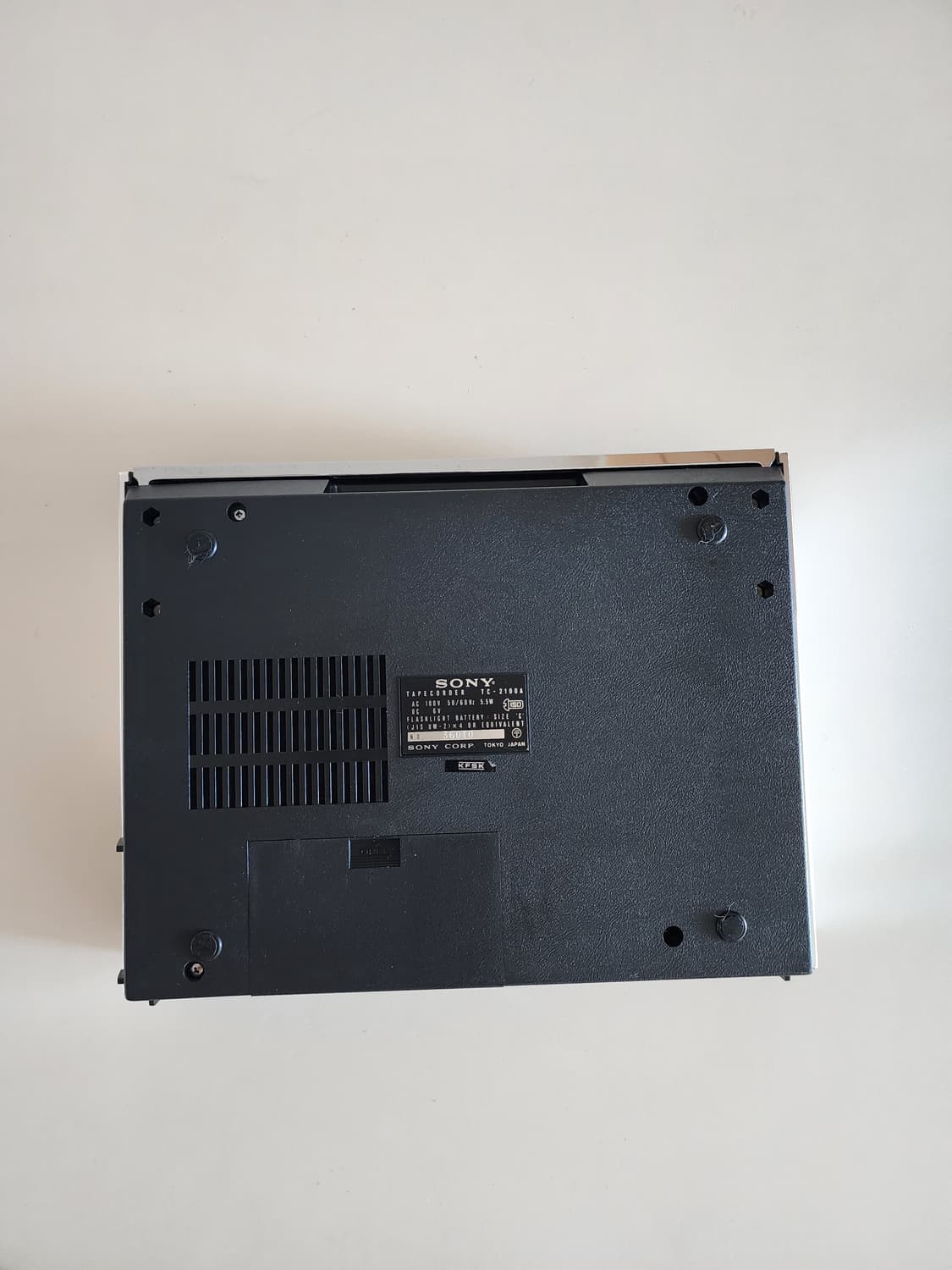 70년대 소니 스테레오 카세트 TC-2100A 거의 새제품 상품이미지6