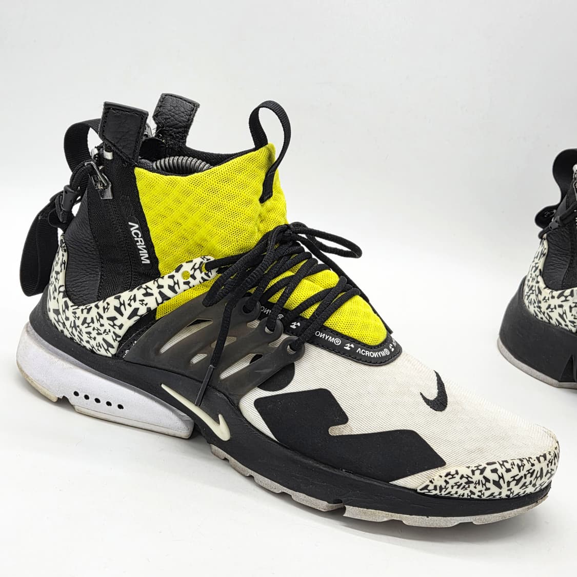  나이키 x 아크로님 에어 프레스토 미드 다이나믹 옐로우 (260)  상품이미지6