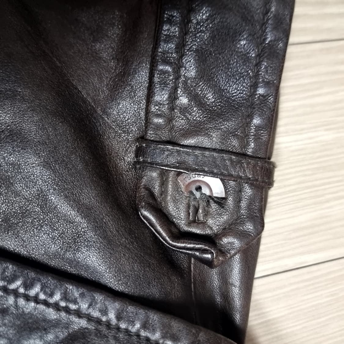 00s썰스데이아일랜드 a-2 양가죽자켓(100) 상품이미지7