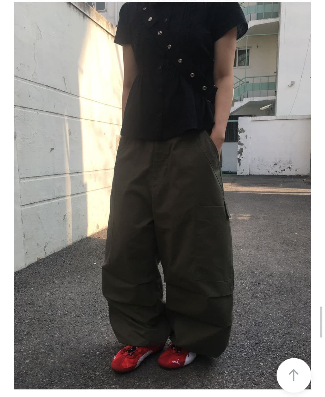 카고팬츠(카키) 상품이미지2