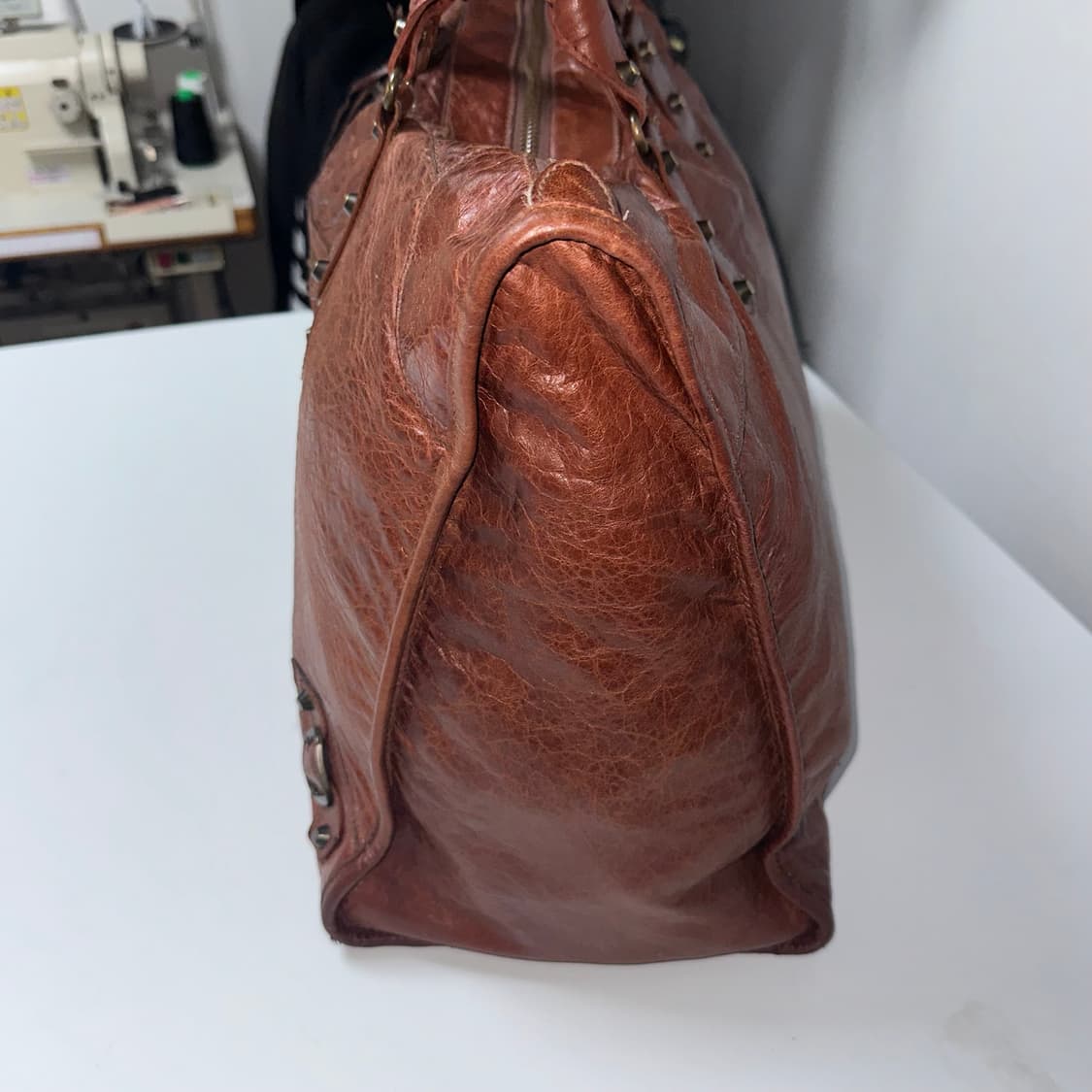 발렌시아가 모터백 위켄더 사이즈  빅백 상품이미지3