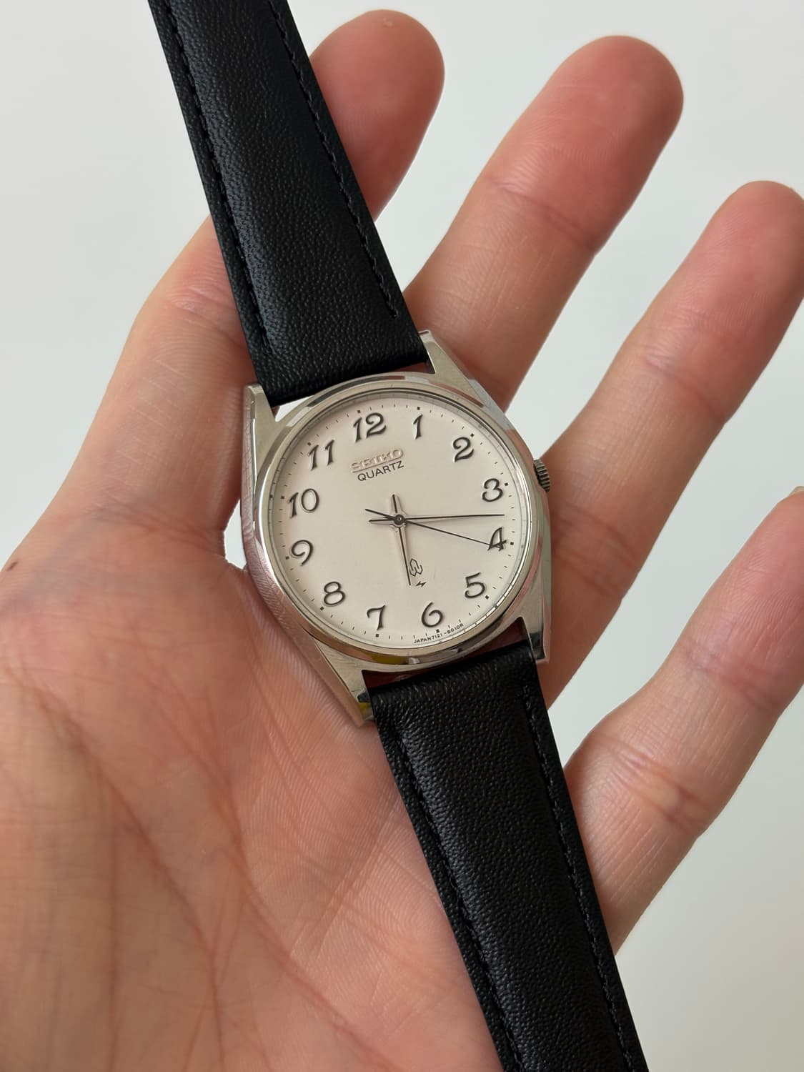 1980s Arabic Index Silver Quartz 상품이미지2