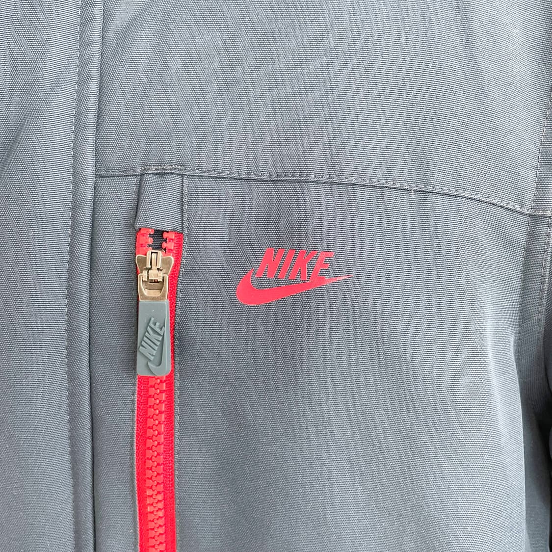 D2 나이키 구스다운 패딩 점퍼 레드 네이비 85사이즈 상품이미지4