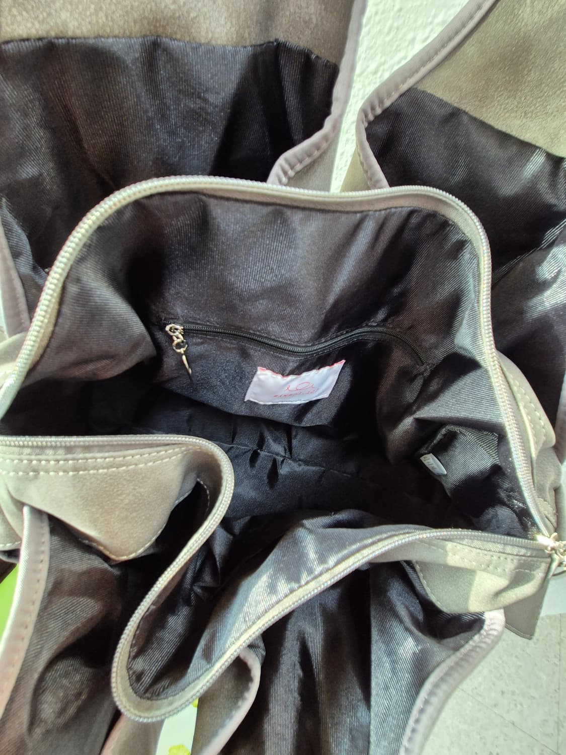 시월107 보우숄더백 누벅그레이 상품이미지2