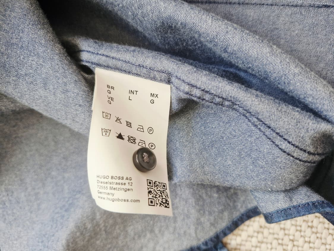 휴고보스 이탈리안 패브릭 RONNI 셔츠 미착용  상품이미지5