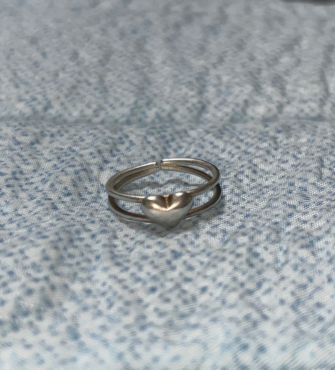 하트 은반지 상품이미지1