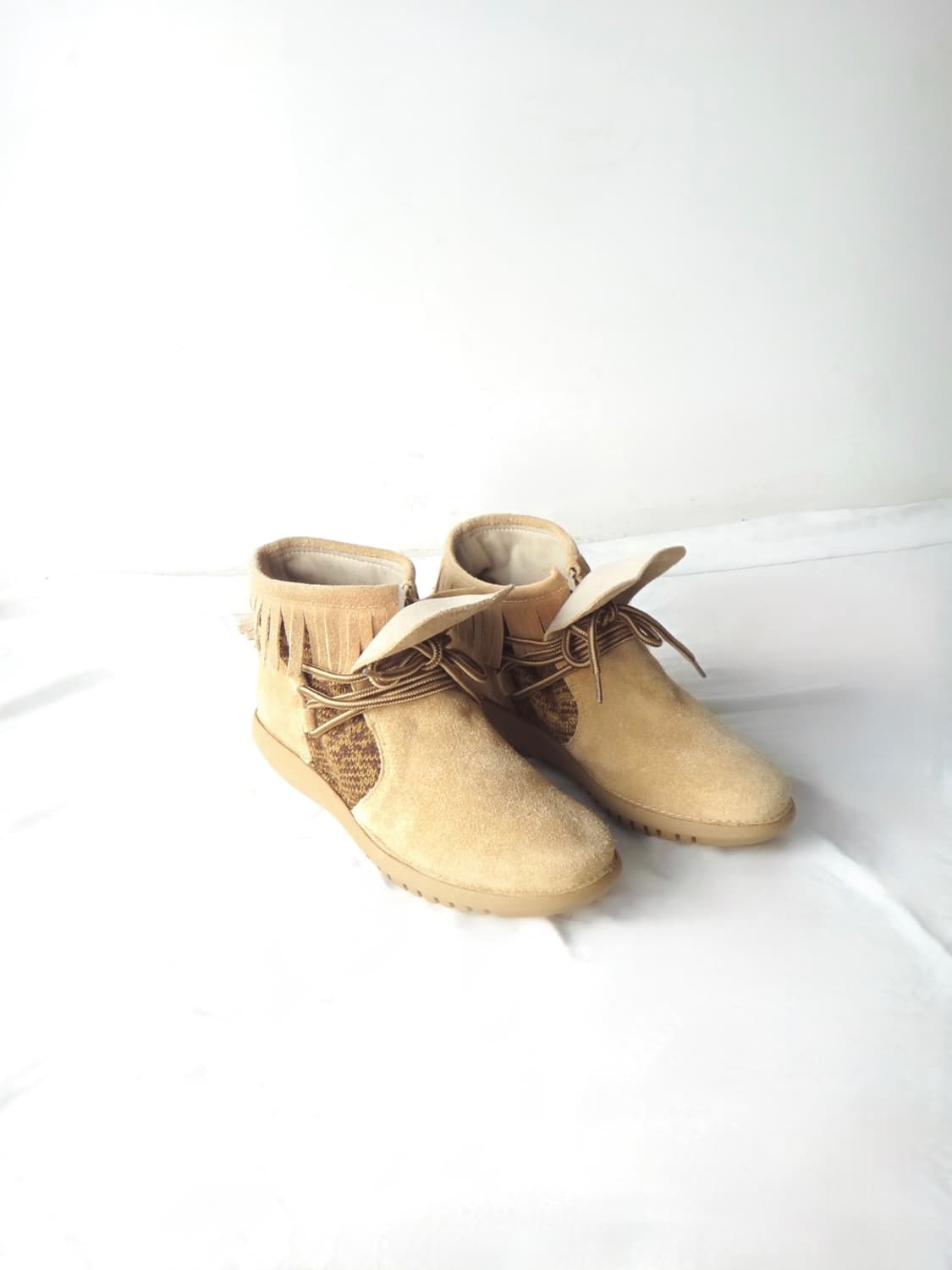 HIROMICHI NAKANO fringe suede moc shoes 상품이미지1