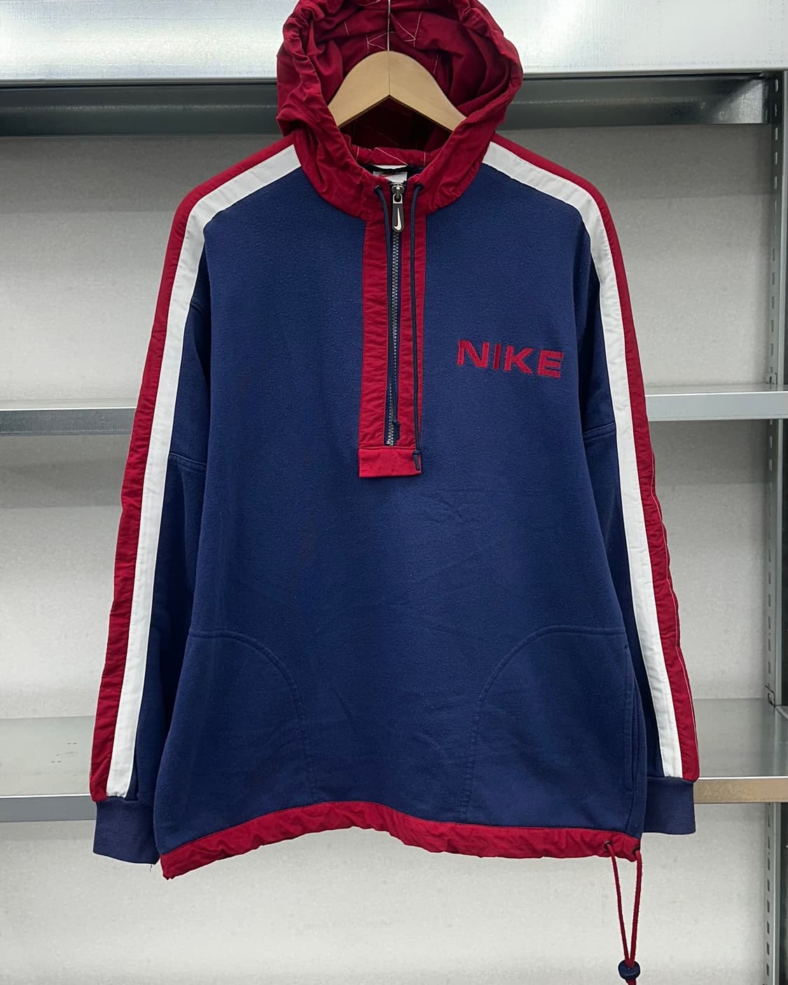 (M)90'S 나이키 반집업 후드-M1243 상품이미지1