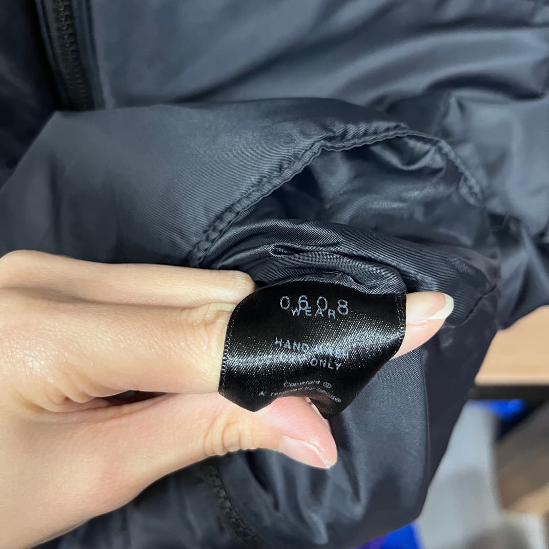 0608 wear 니트 소매 경량 자켓 상품이미지5