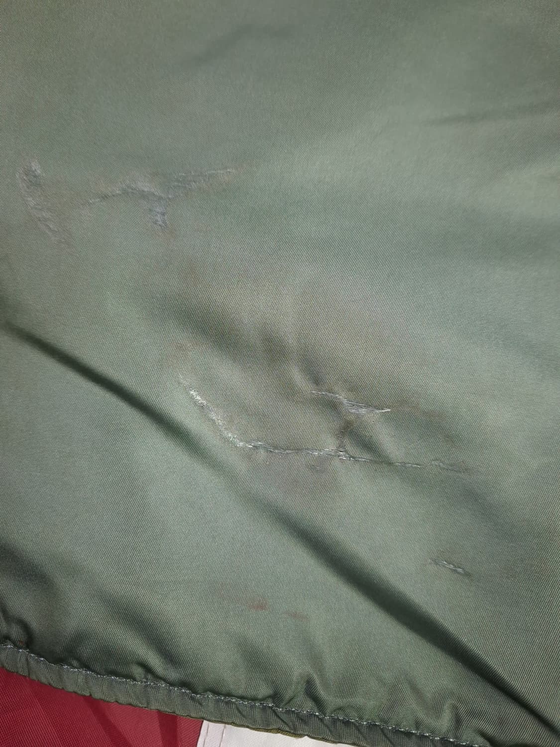 오리지날 미공군 64's 써든 울파일 N-3B 파카 상품이미지5