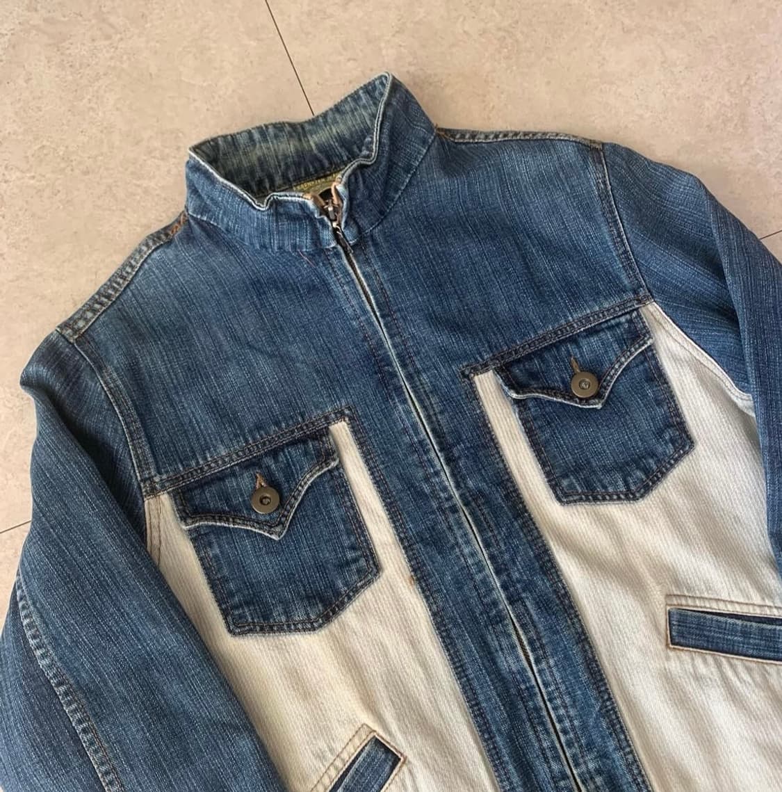 빈티지 데님 자켓 상품이미지2