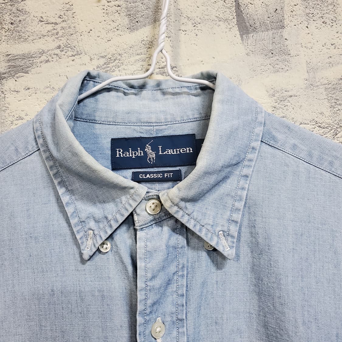 폴로랄프로렌 클래식핏 데님 긴팔 셔츠 상품이미지3