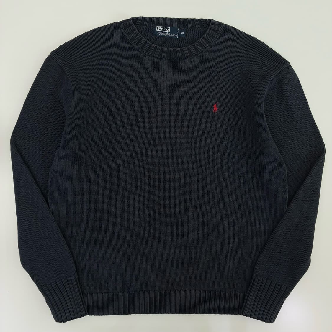 Polo  폴로 랄프로렌 자수 코튼 네이비 니트  상품이미지1