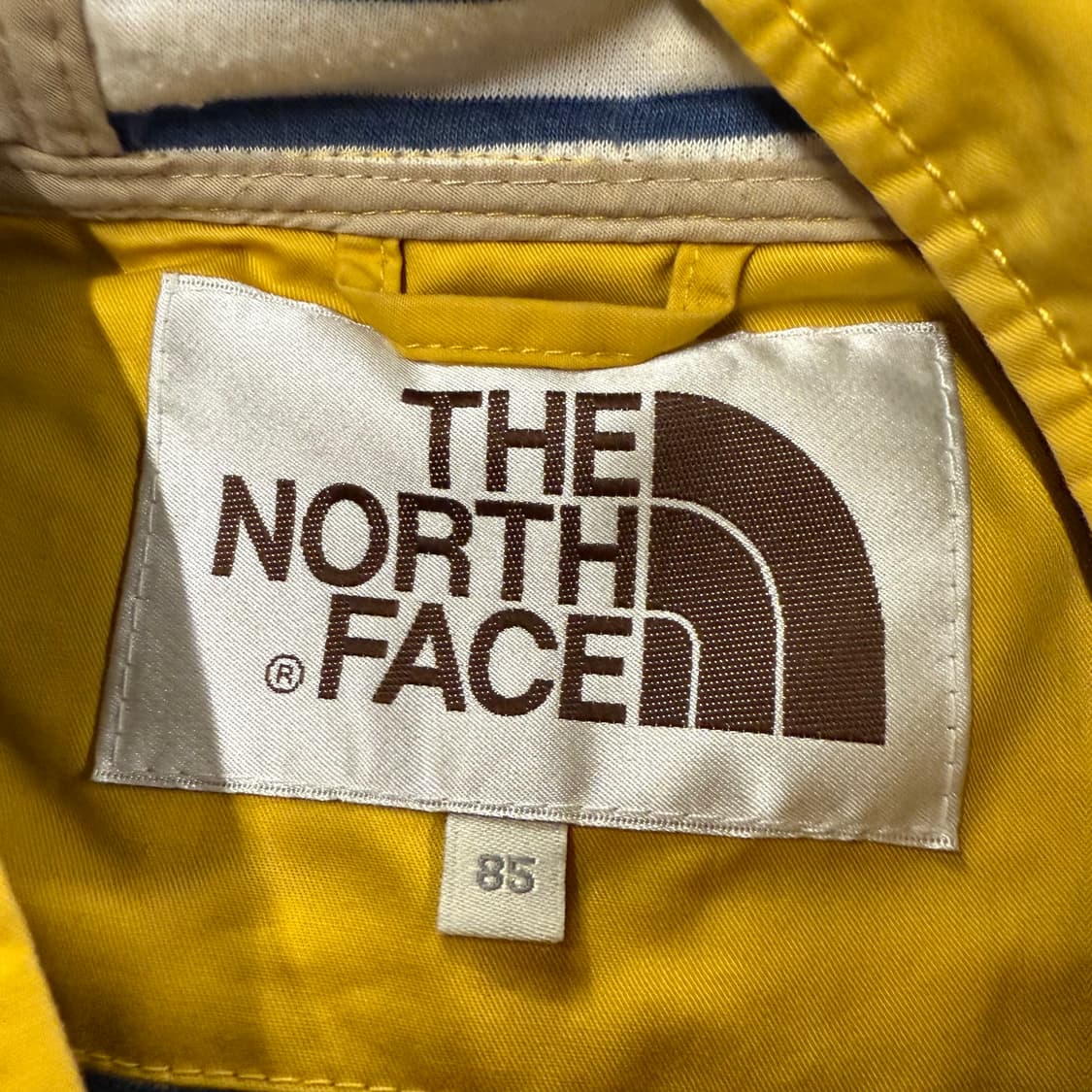 노스페이스 머스타드 옐로우 떡볶이 코트 더플 자켓 상품이미지5