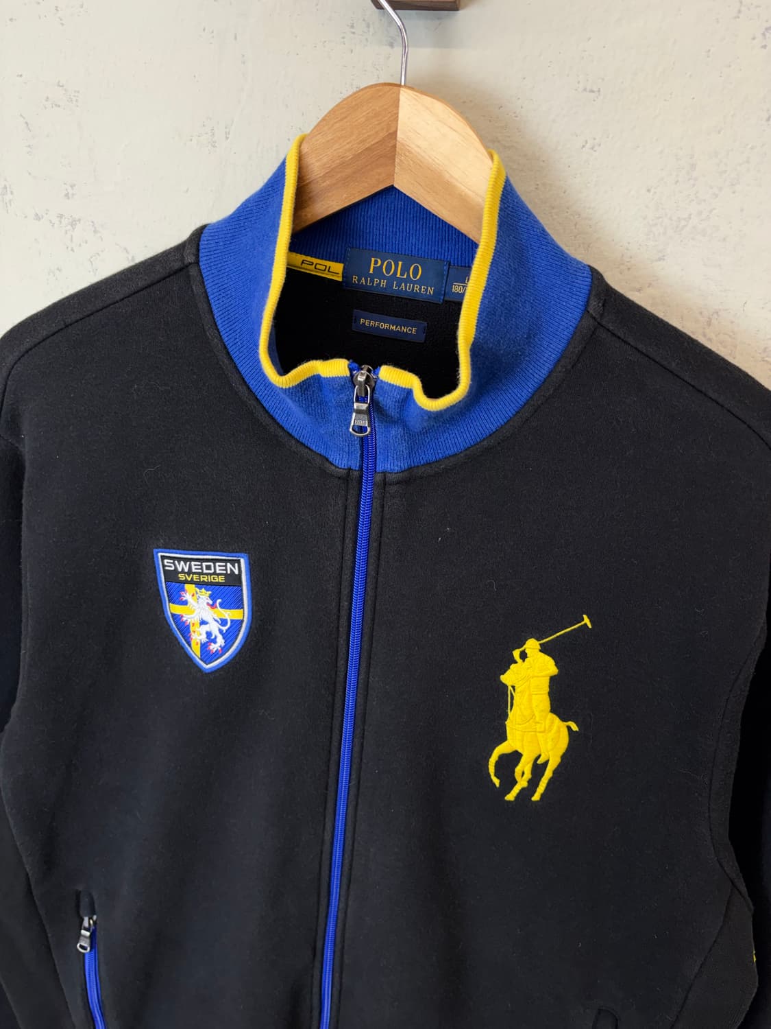 폴로랄프로렌 빅포니 스웨덴 로고 코튼 풀 집업 자켓 상품이미지6