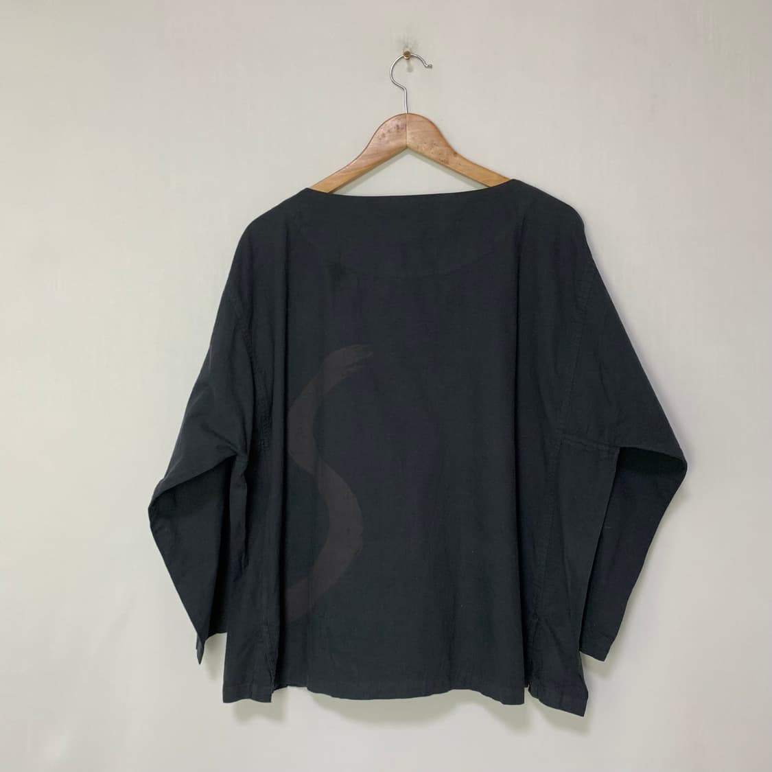 이세이미야케 빈티지 워시드 차콜 빈티지 7부 롱슬리브 긴팔 티셔츠 상품이미지6
