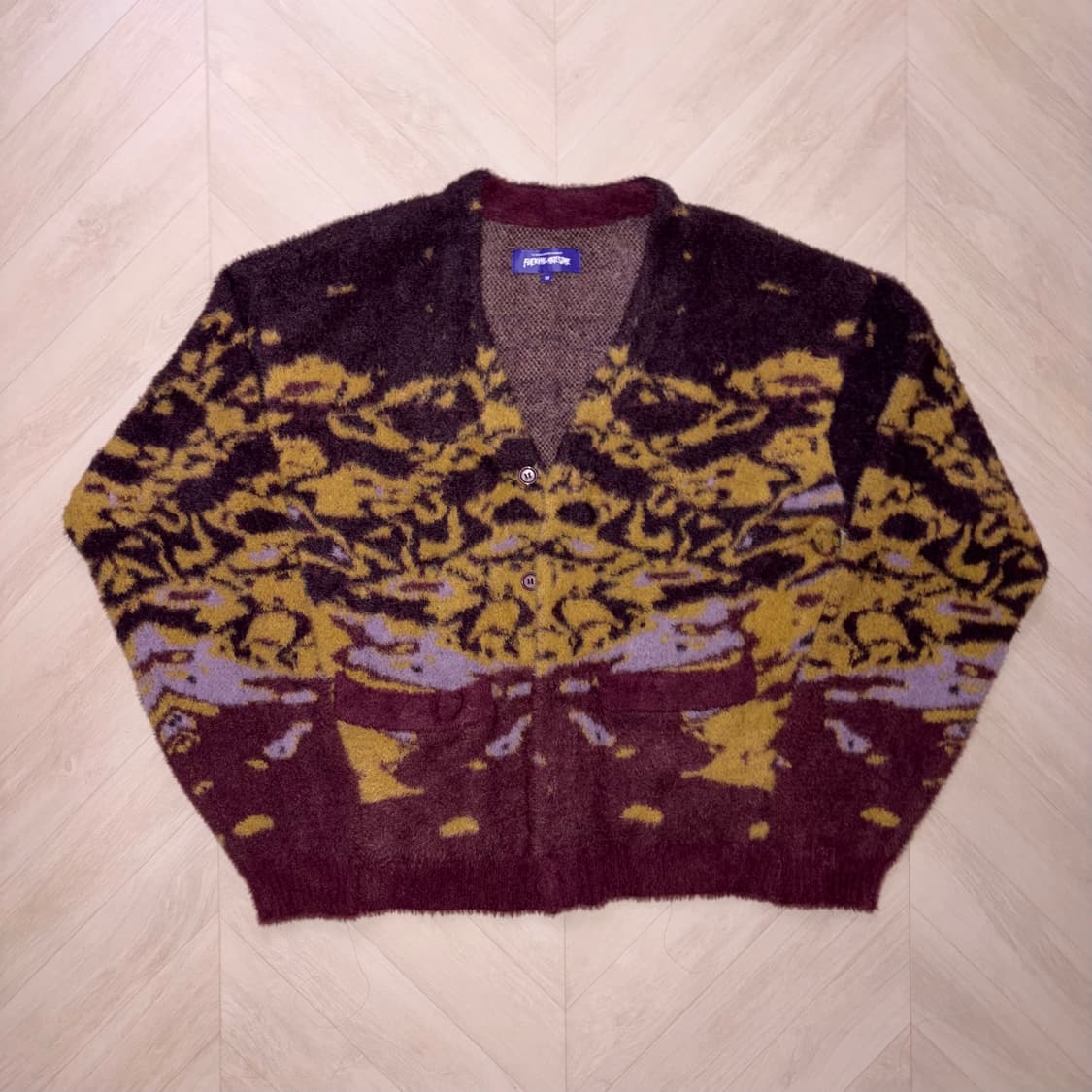 Fucking Awesome Hairy Water Cardigan AOP 상품이미지4