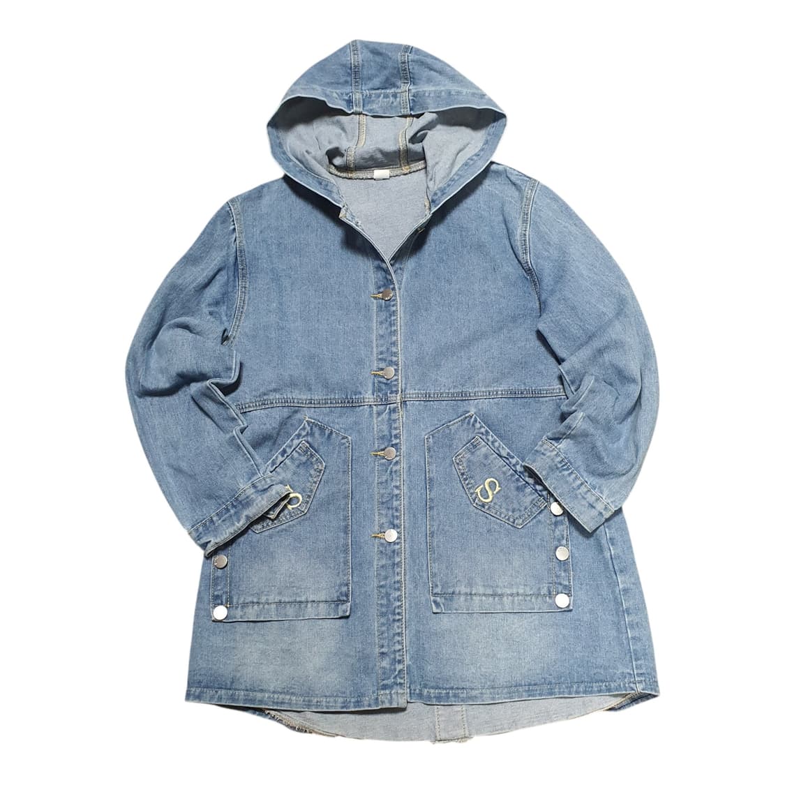 ✨ (바배) 후드 데님 여성 자켓 상품이미지2