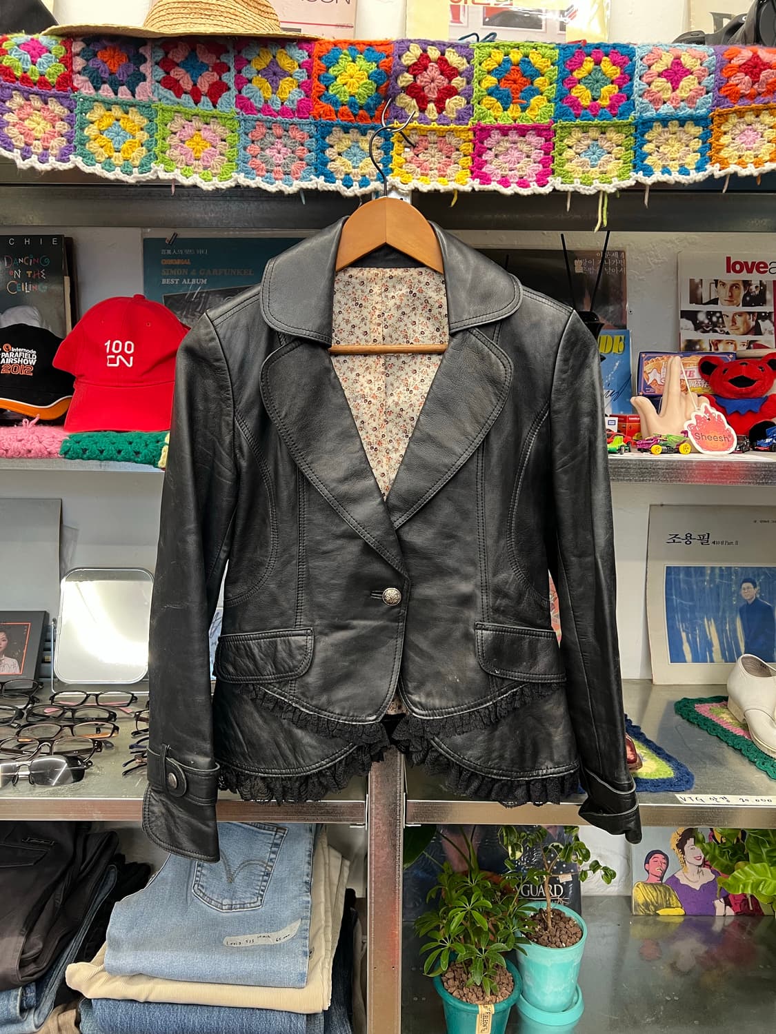Real Leather Tailored Jacket 상품이미지1