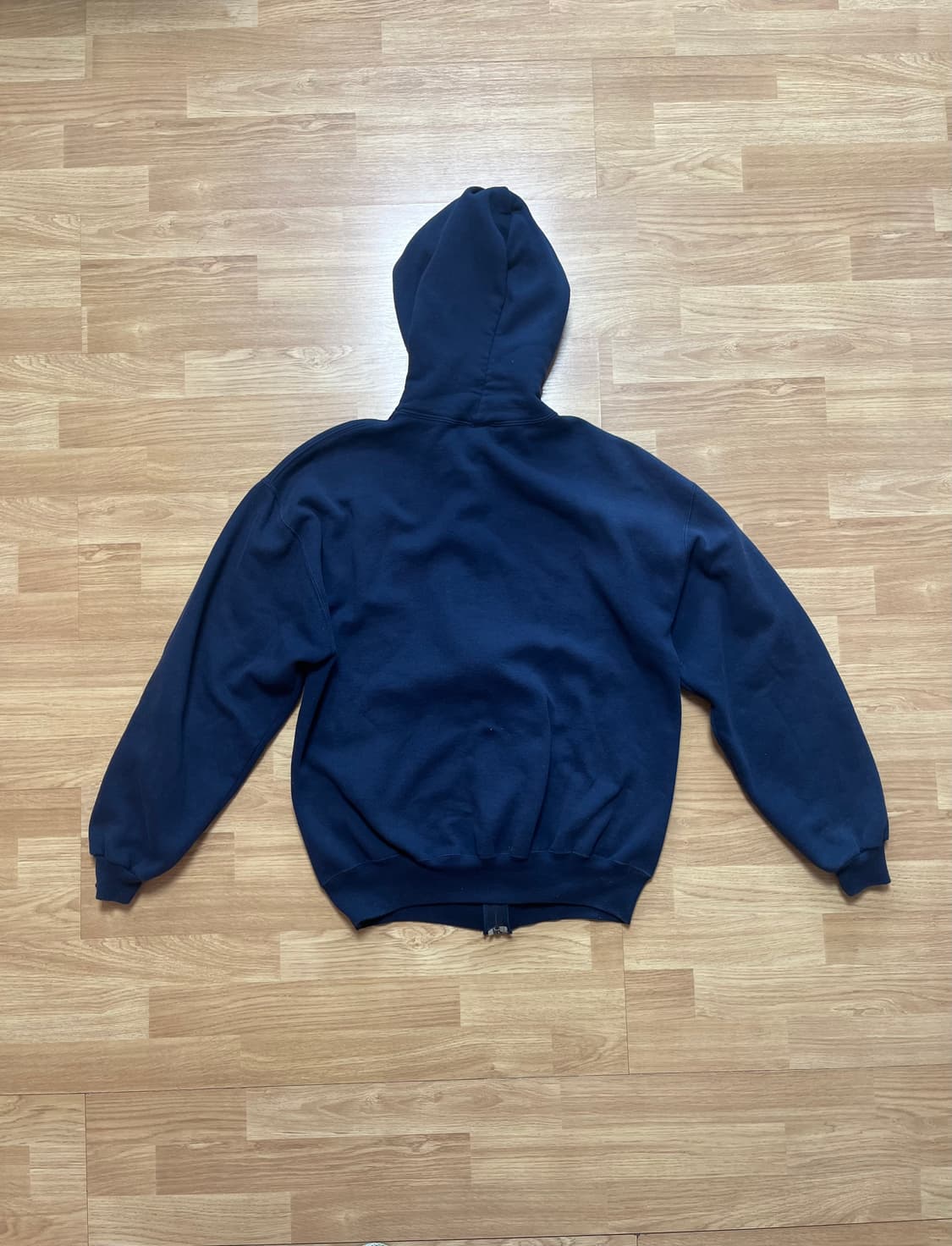 빈티지 USA 러셀 후드집업 M 네이비 상품이미지2