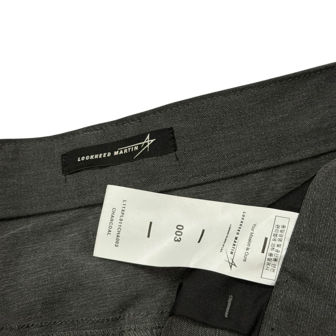 록히드마틴 멀티 포켓 릴렉스 PT 카고팬츠 바지 차콜 3 상품이미지4