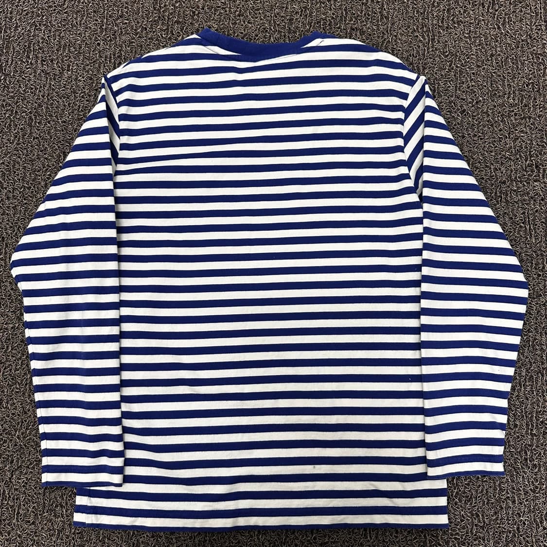 마크곤잘레스 여성 스트라이프 긴팔티셔츠 블루 XS 상품이미지6