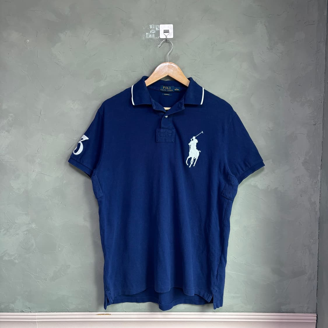 폴로 랄프로렌 빅포니 카라티 네이비 블루 상품이미지1