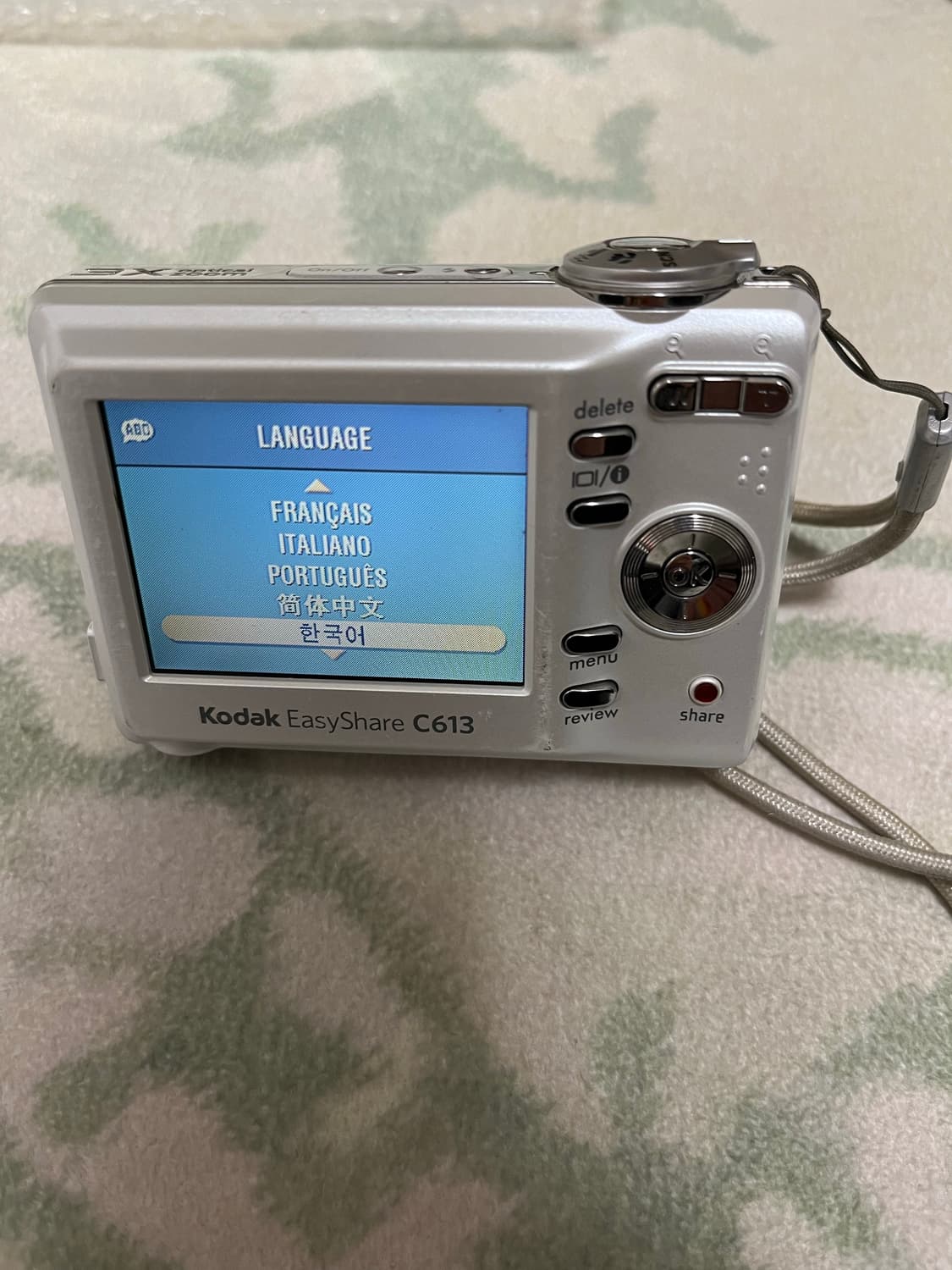 코닥 c613 펄화이트 카리나 카메라 빈티지 카메라 디카 상품이미지6