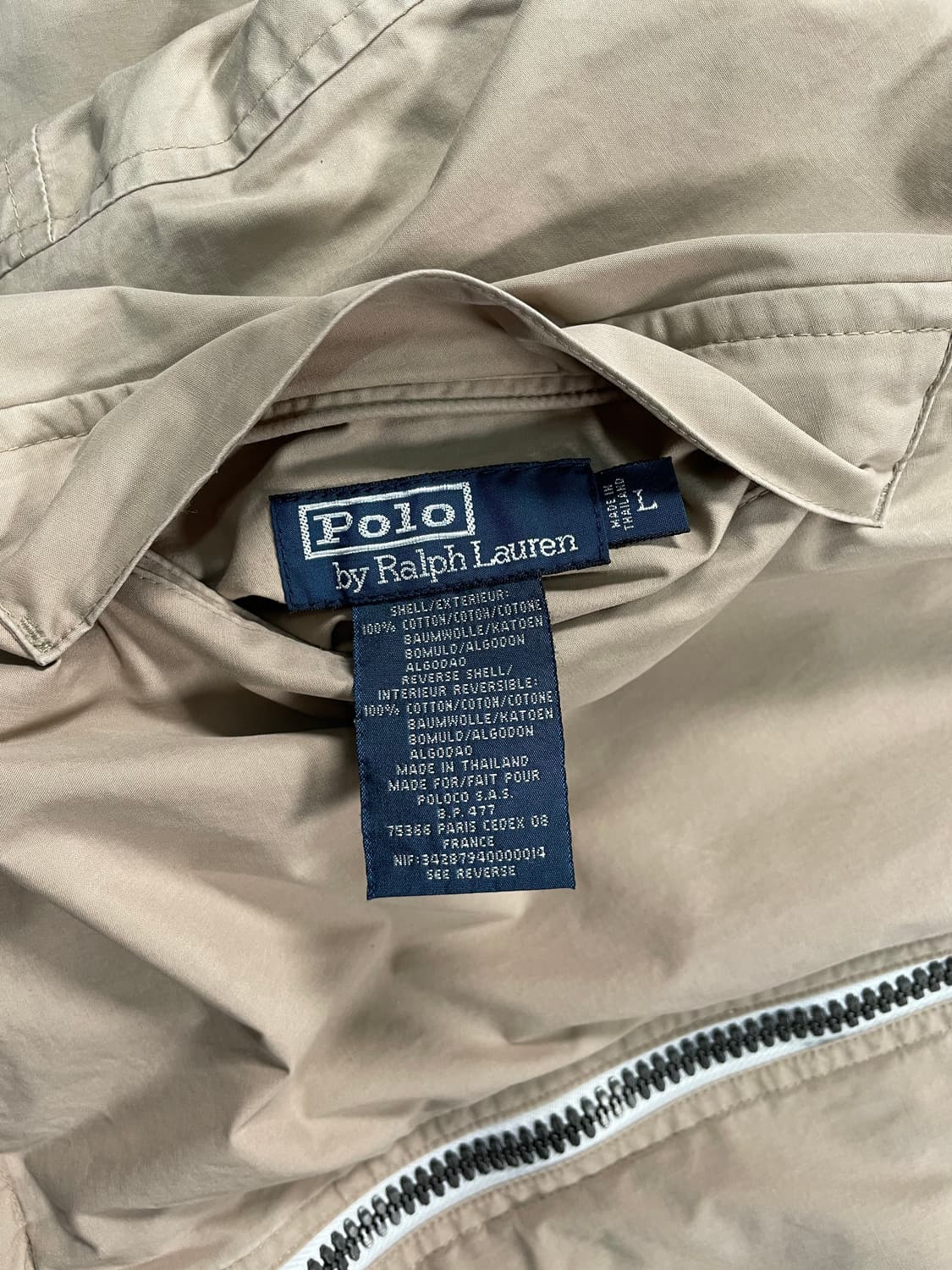 폴로 리버시블 블루종 자켓 상품이미지8