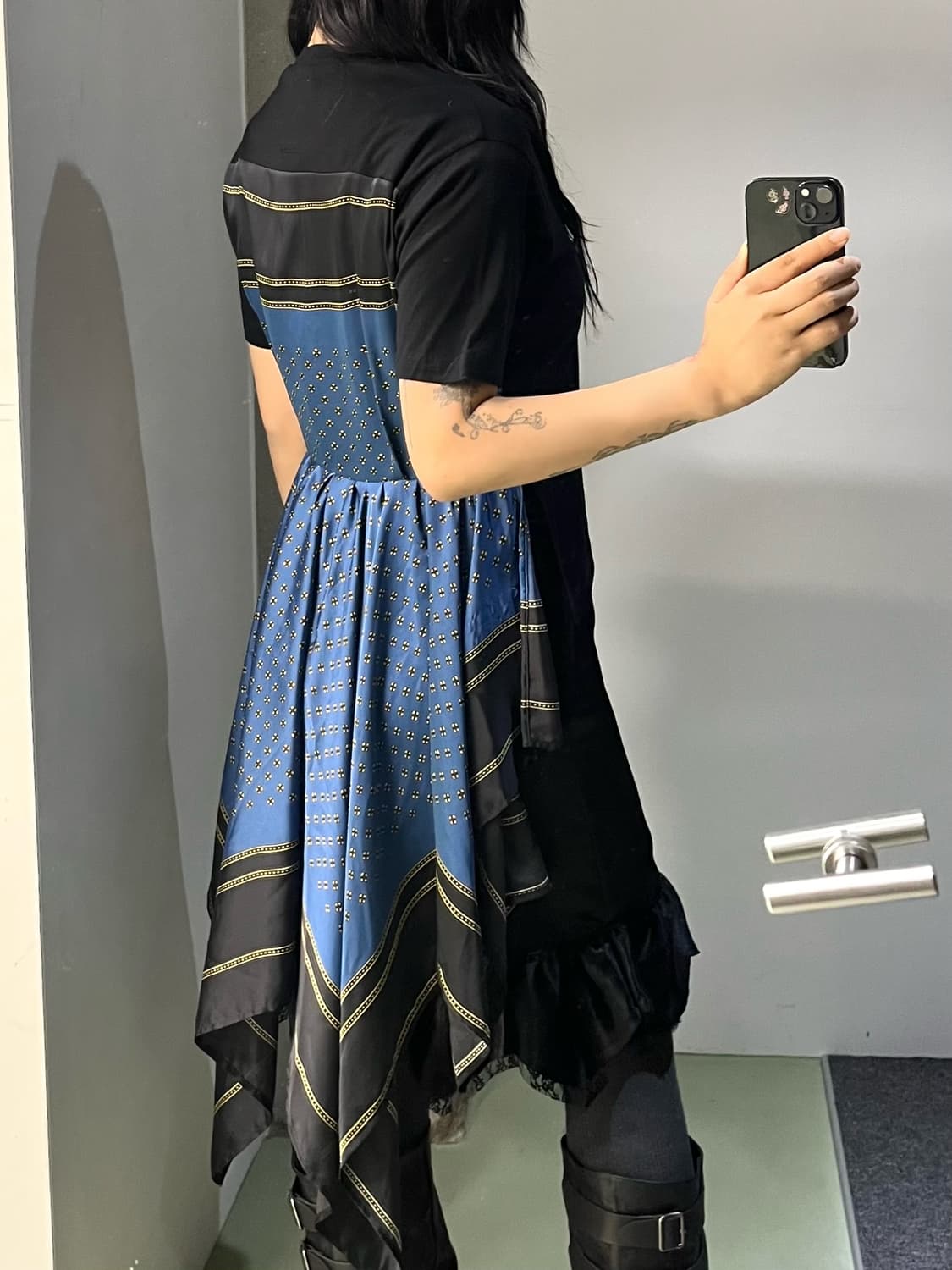 메종 미하라 야스히로 레이어드 스카프 티셔츠 상품이미지3