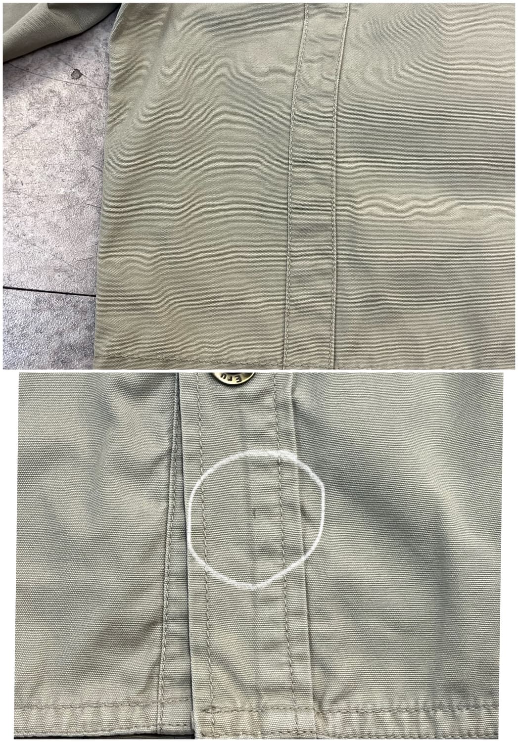 E.ru 워크웨어 셔츠 베이지 105 #csz2467 상품이미지5