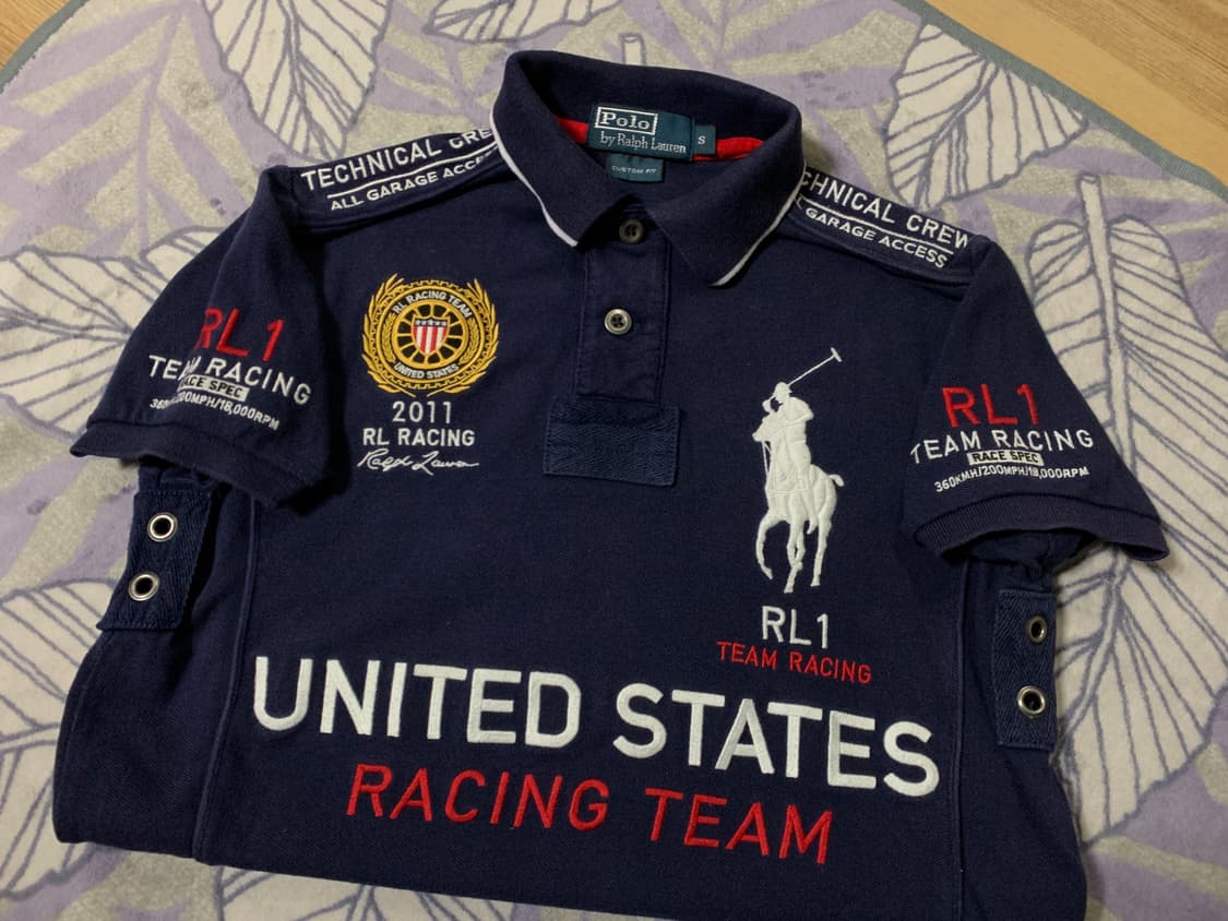 폴로 한정판 레이싱팀USA 럭비PK S 상품이미지1