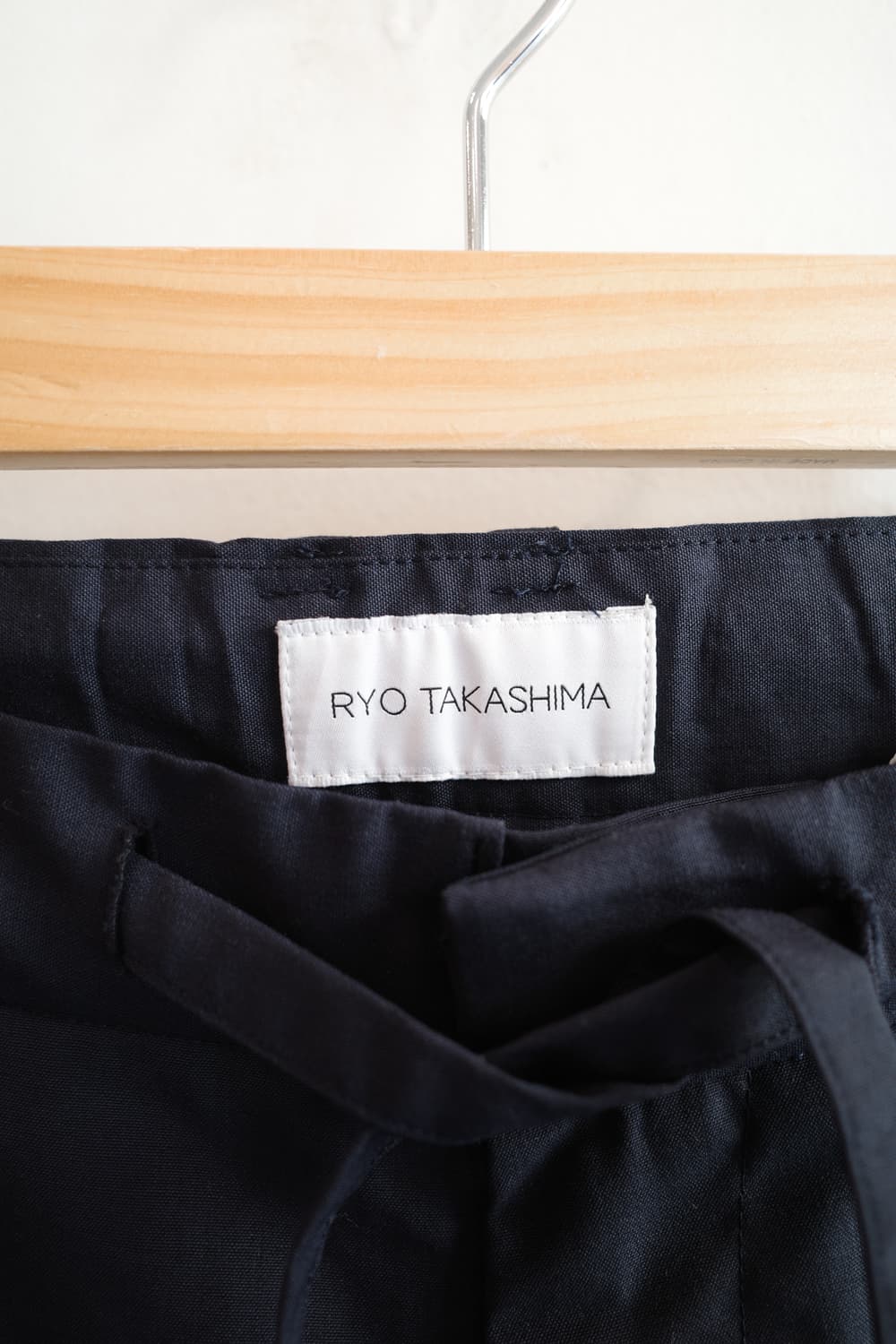 RYO TAKASHIMA 와이드 집업 팬츠 (26~33인치) 상품이미지3