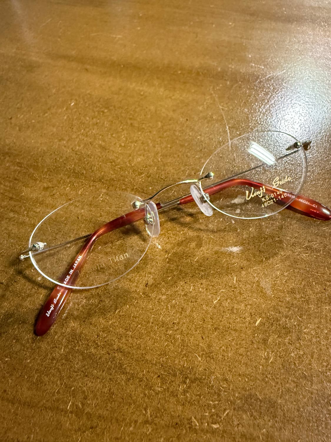 켄지 스도 Kenji Sudo 일본 빈티니 무테 안경 상품이미지1