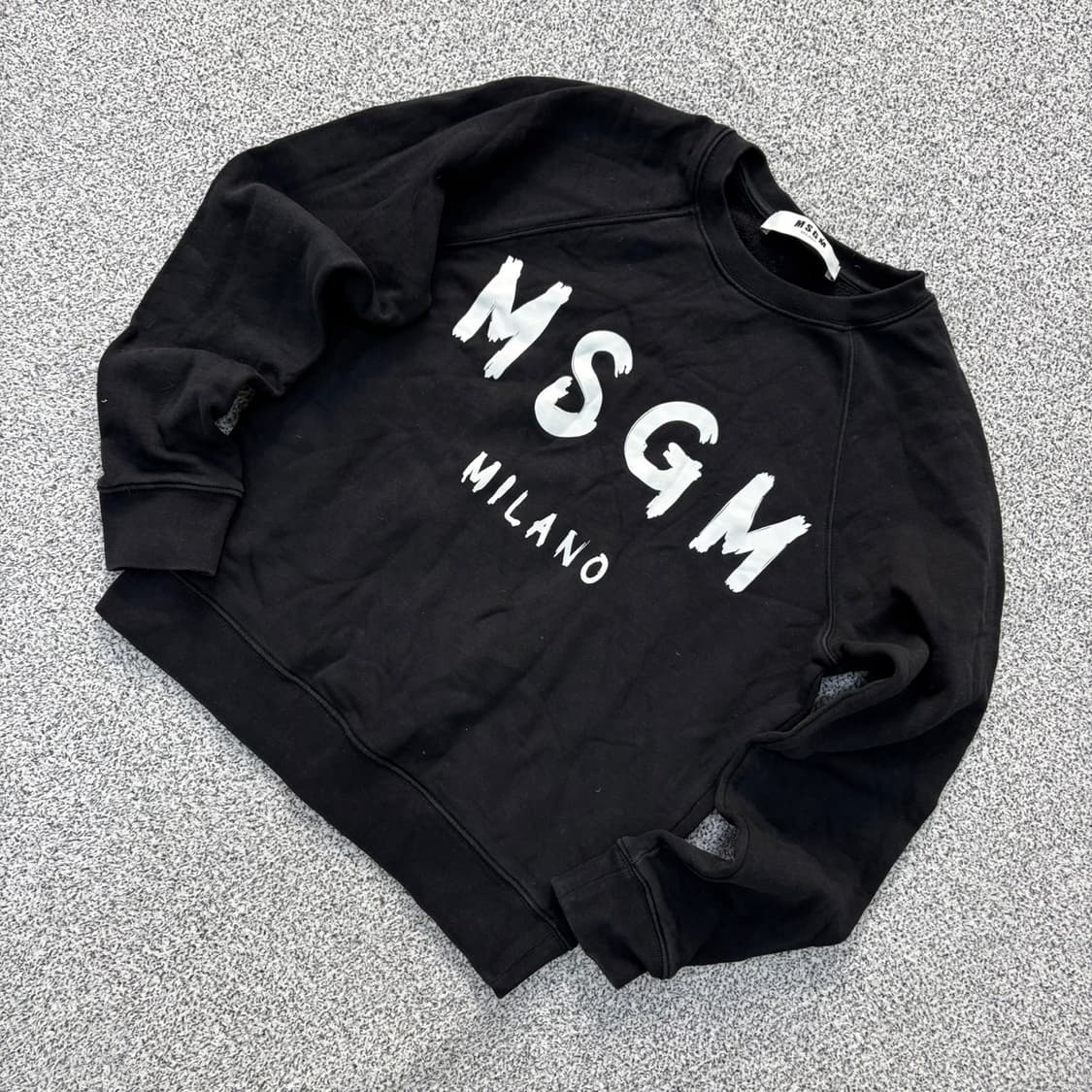 XS MSGM 여성 기모 맨투맨 0402J 상품이미지1