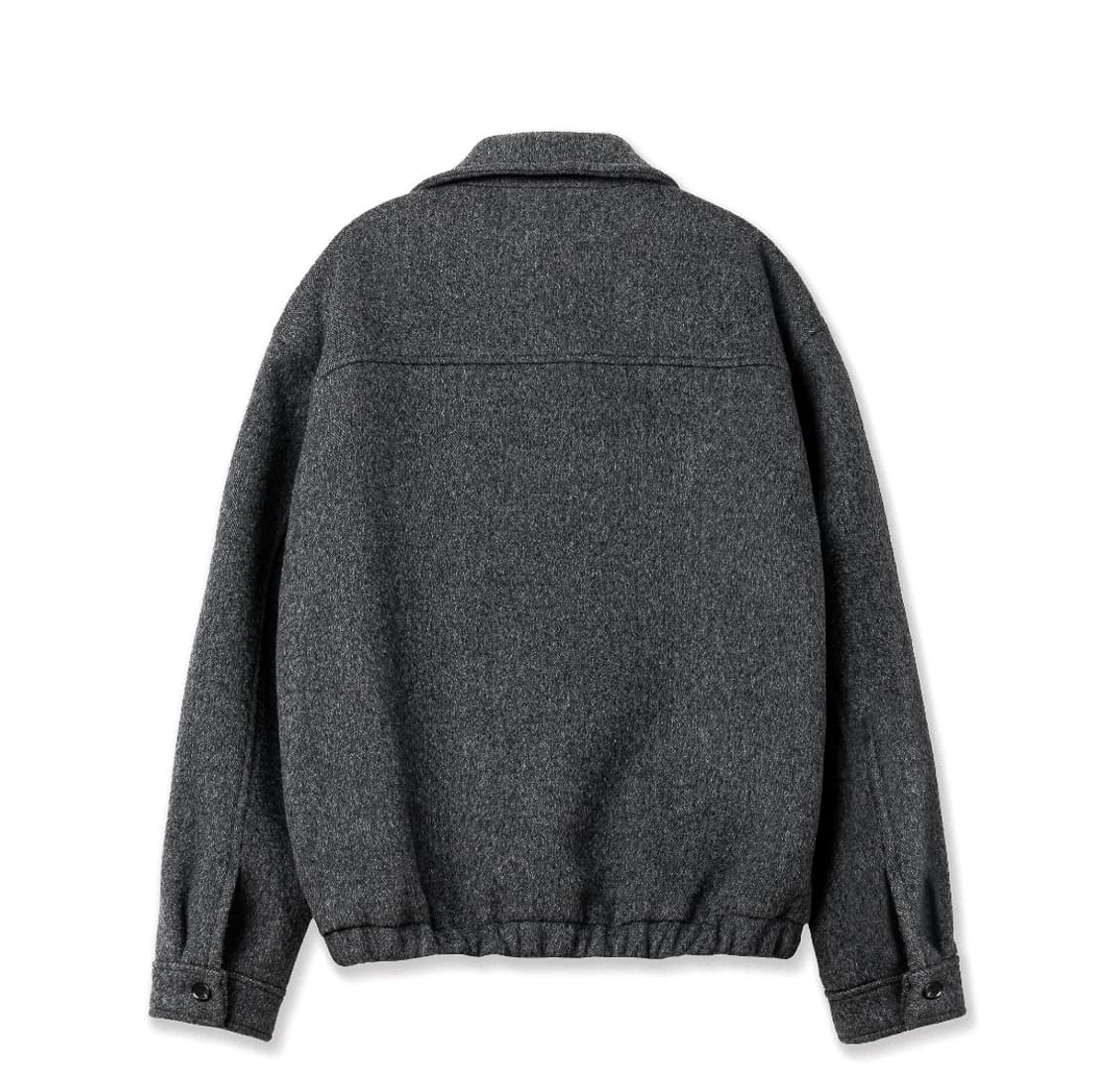 스테디에브리웨어 하이넥 울 블루종 자켓 2 다크 그레이 상품이미지5