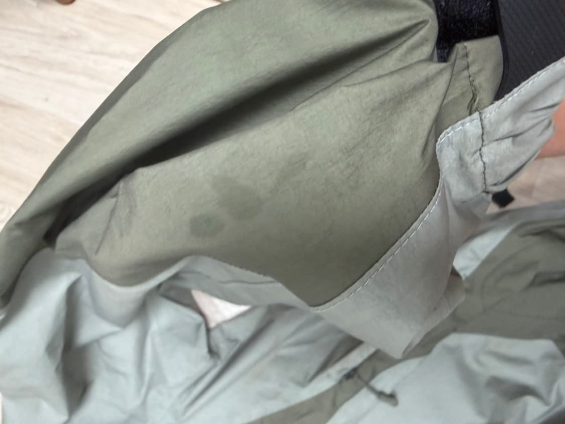 산산기어 3L 자켓 머드 카키 - 23SS 바람막이 상품이미지5