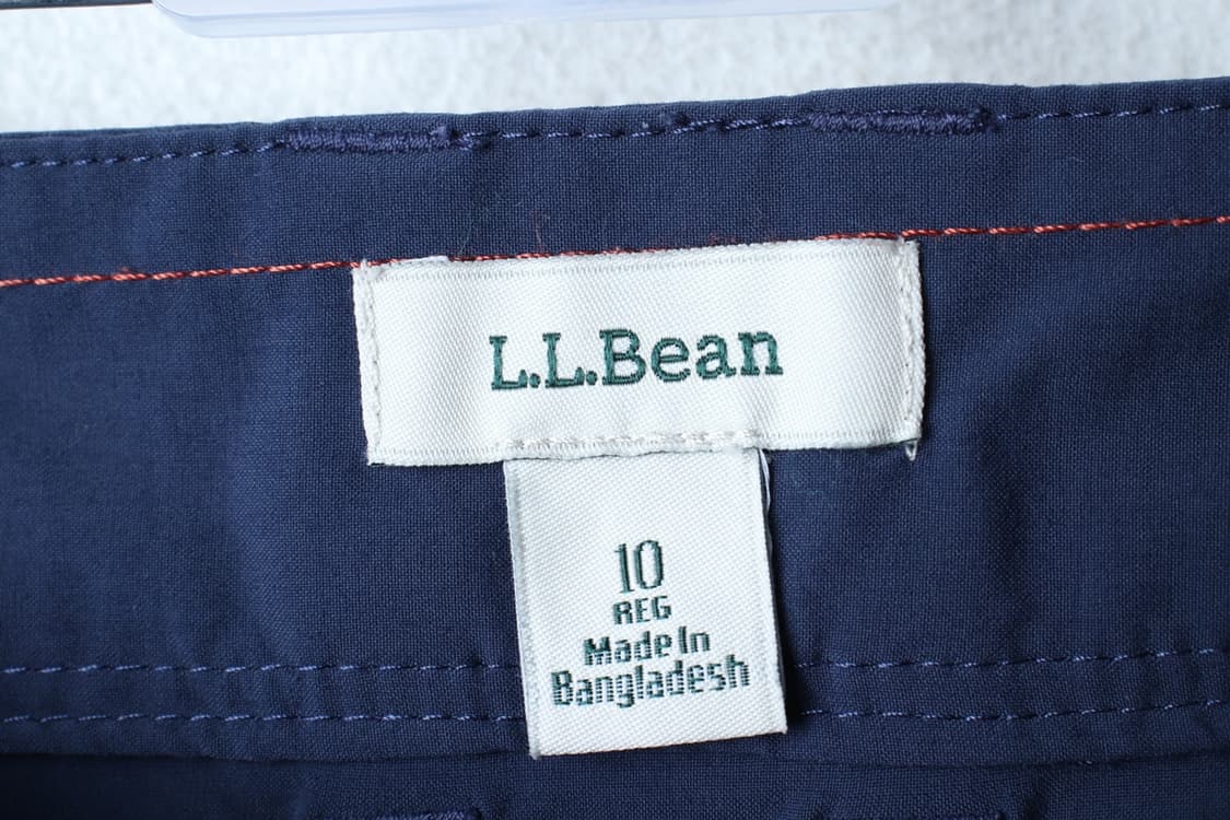 (L-XL) 엘엘빈 반바지 팬츠 기능성 네이비 나일론-P9733 상품이미지5